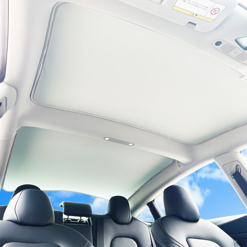 ستارة سقف بانوراما لتسلا موديل 3 | Tesla Model 3 Panoramic Roof Sunshade
